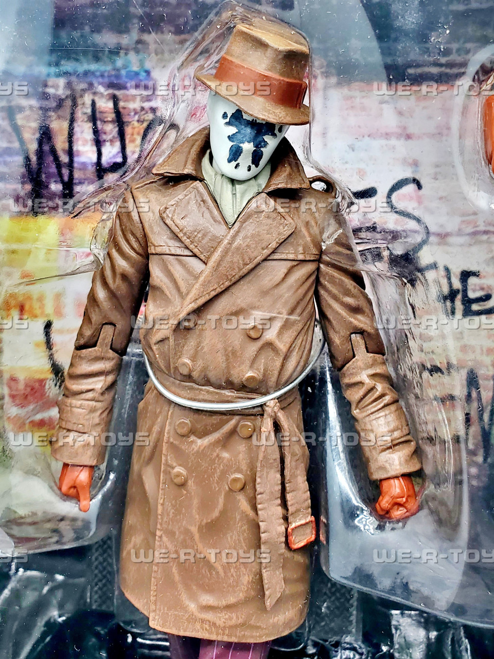 Dc Rorschach Model DC Comics Watchmen Rorschach Action Figure DC Direct 27587 - We-R-Toys