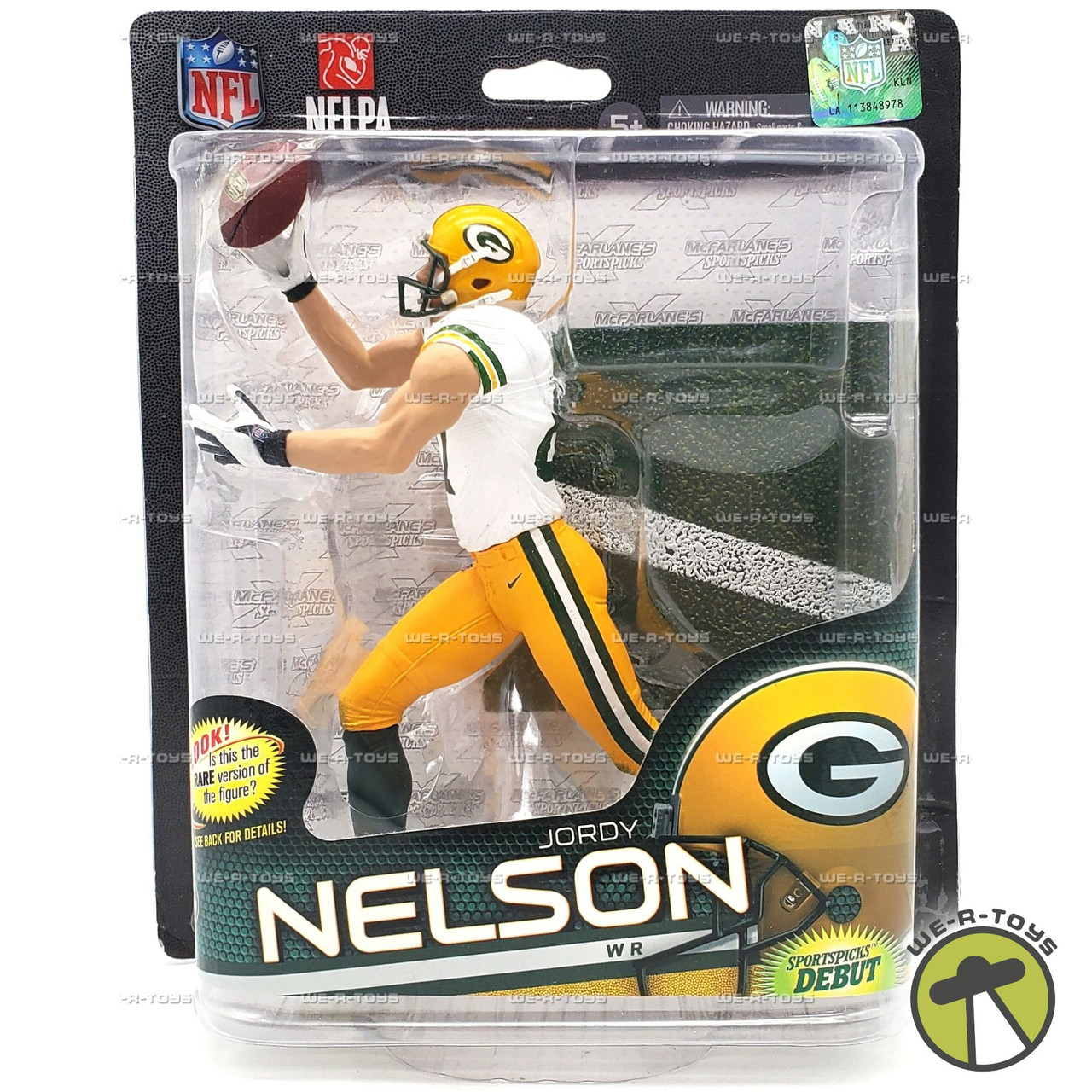 NFL Green Bay Packers WR Jordy Nelson Chase Variant Figure 2013