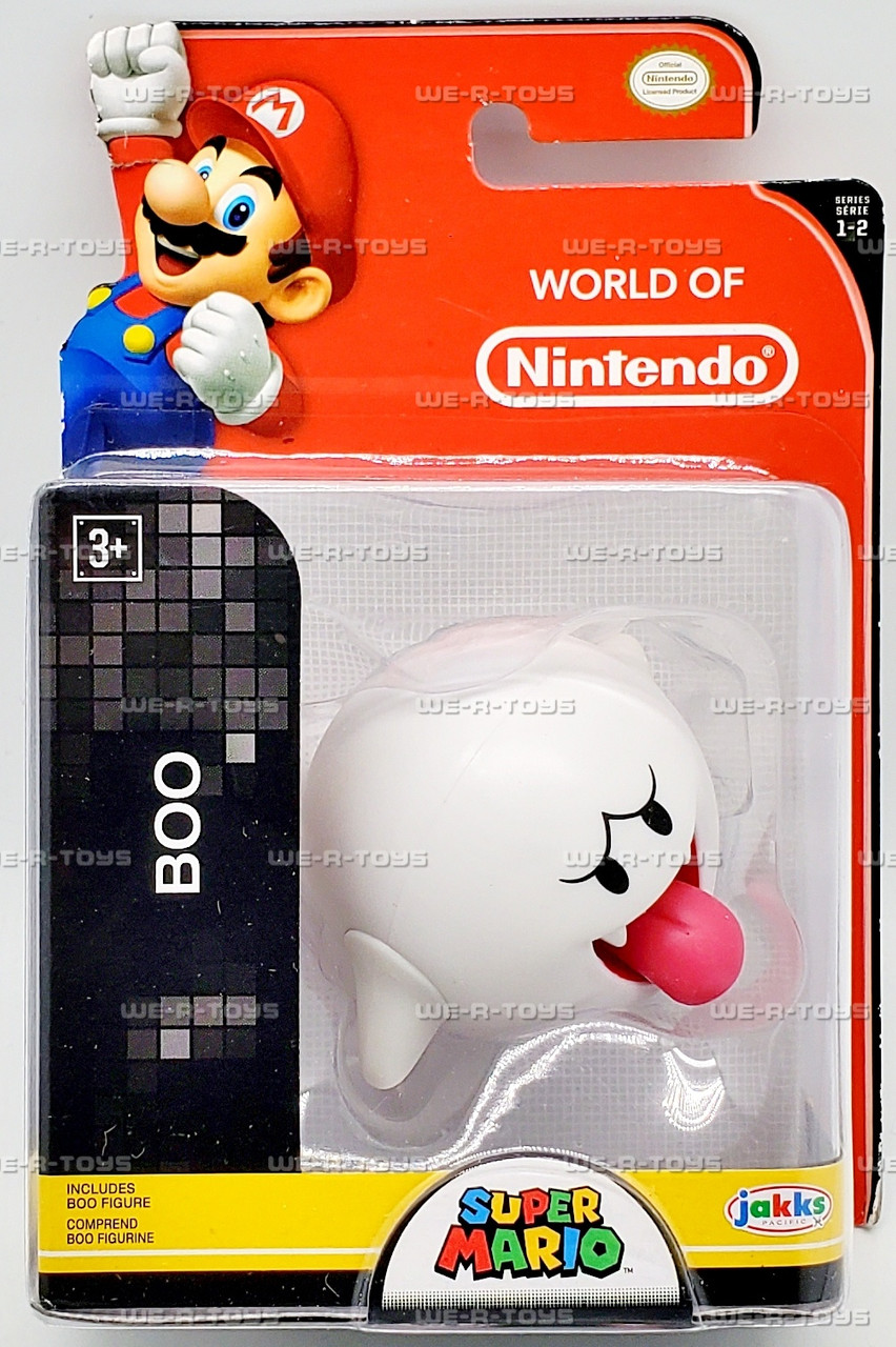 World of Nintendo Boo Action Figure 2015 Jakks Pacific 86735 - We-R-Toys