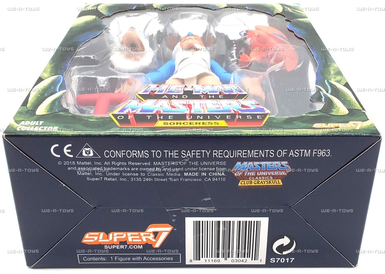 He-Man and the Masters of the Universe Sorceress Super 7 Fig 2018