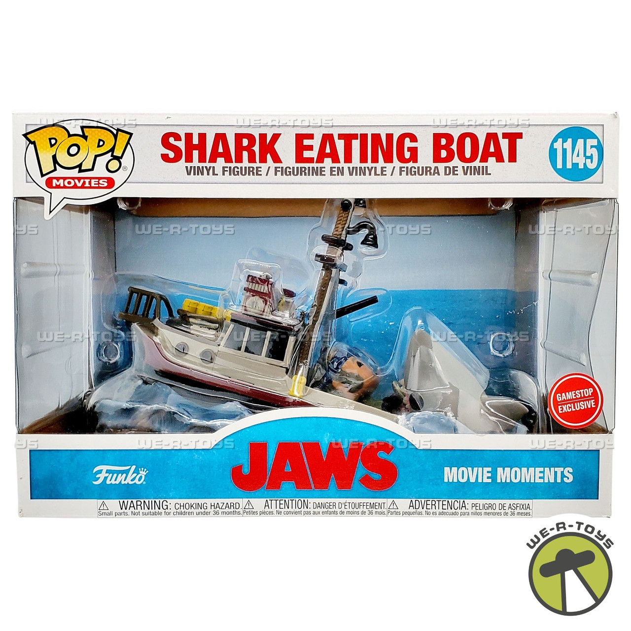 アメコミ Jaws Shark Eating Boat Movie Moment Pop! Jaws Movie Moment Pop! Vinyl - Shark Eating Boat UK | Ubuy
