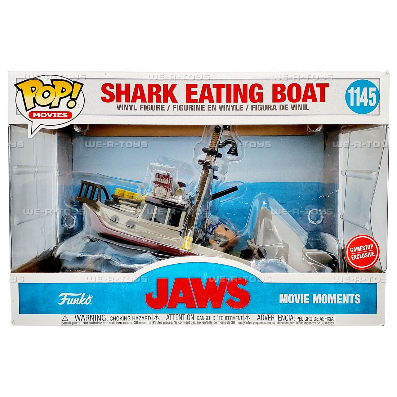 アメコミ Jaws Shark Eating Boat Movie Moment Pop! Amazon.co.jp: Jaws - Shark Eating Boat Movie Moment Pop