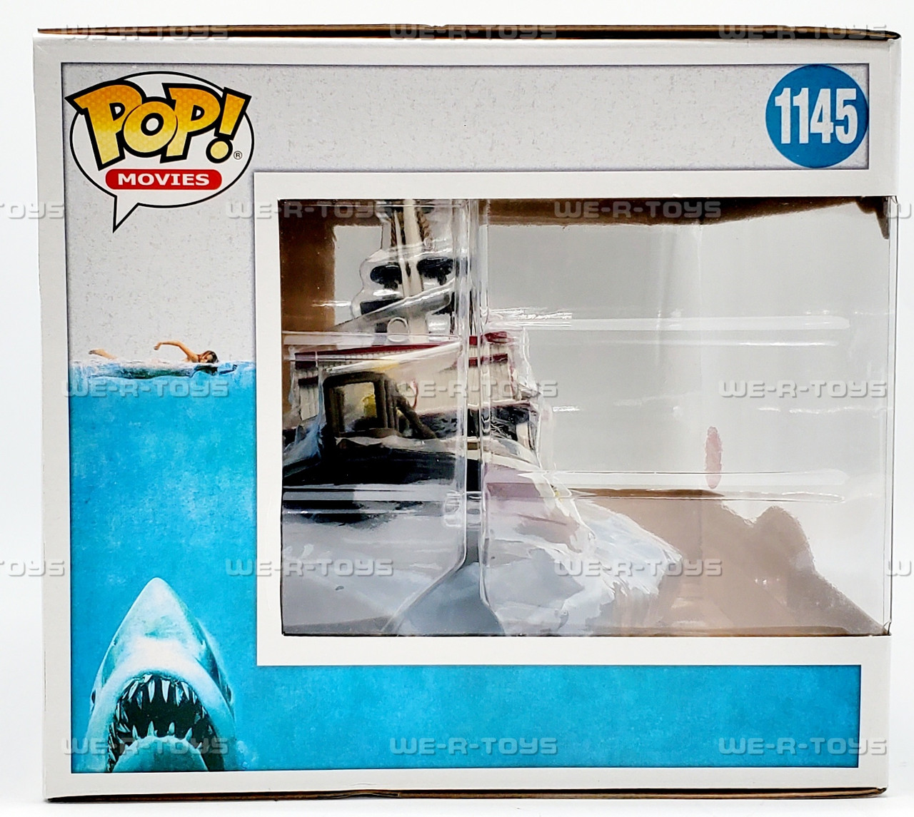 Funko POP Movies Jaws Shark Eating Boat 1145 Movie Moment Vinyl