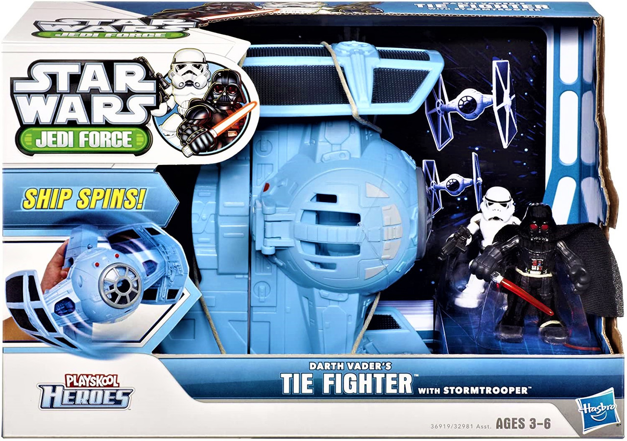 Star Wars Jedi Force Darth Vaders Tie Fighter Stormtrooper Vader