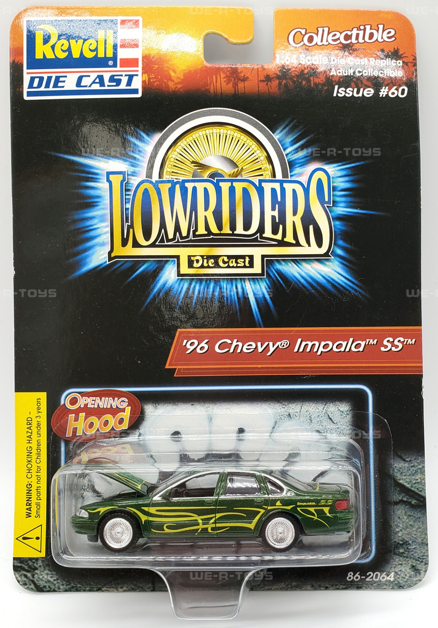 Revell Lowriders Issue 60 Green '96 Chevy Impala SS Die-Cast Car