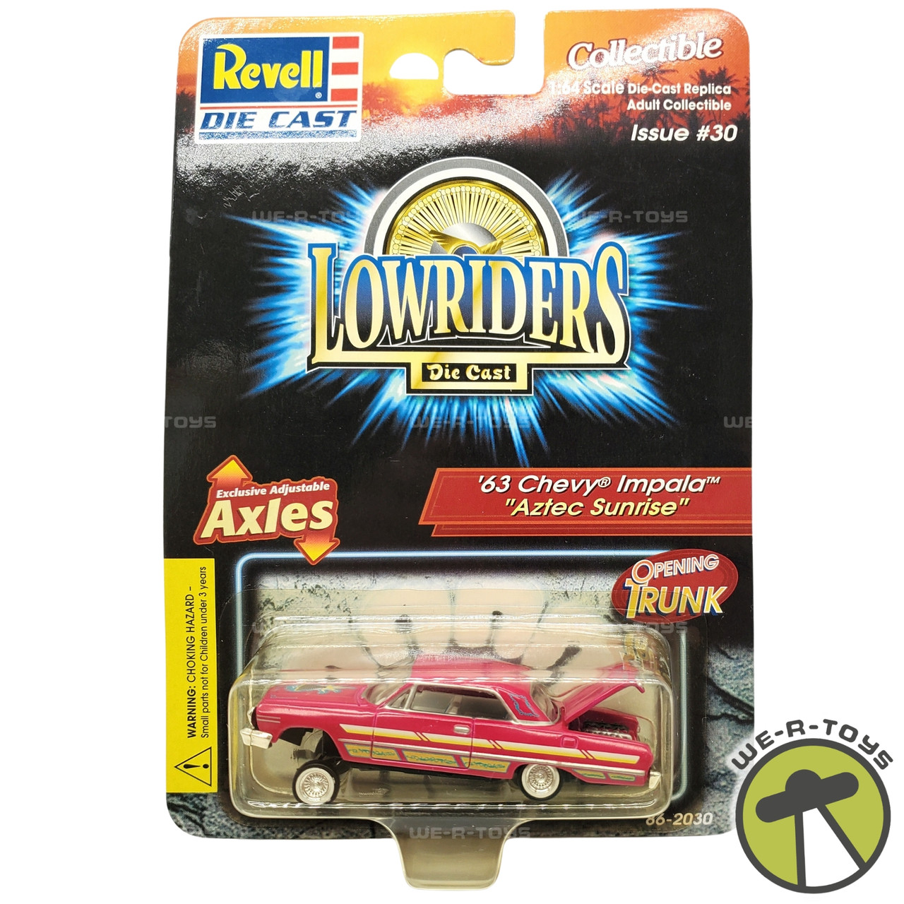 Revell Lowriders Issue 30 Aztec Sunrise '63 Chevy Impala Die-Cast