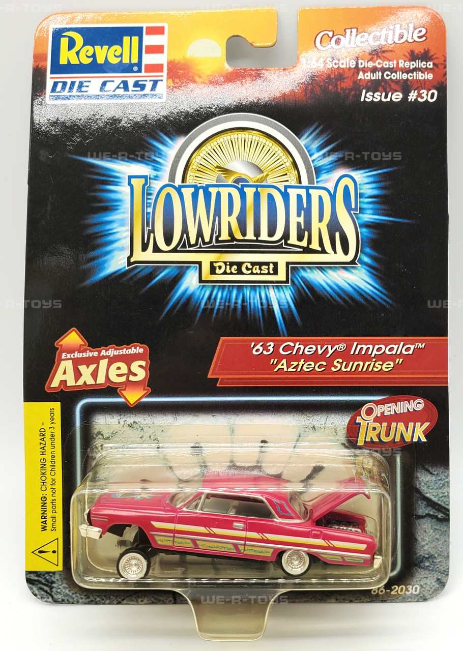Revell Lowriders Issue 30 Aztec Sunrise '63 Chevy Impala Die-Cast
