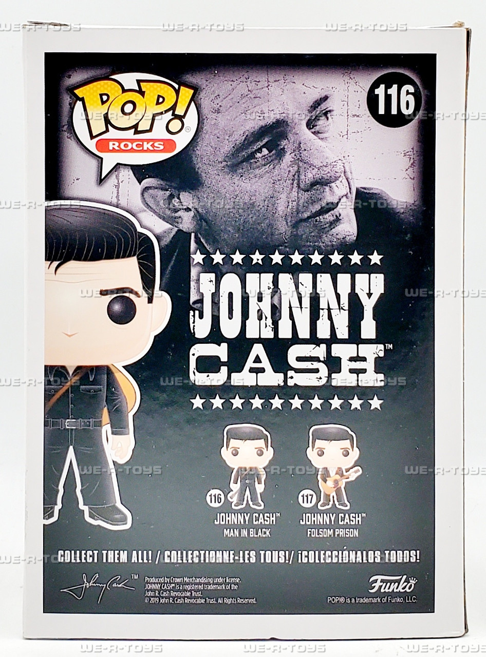 Funko POP Rocks Johnny Cash 116 Vinyl Figure - We-R-Toys