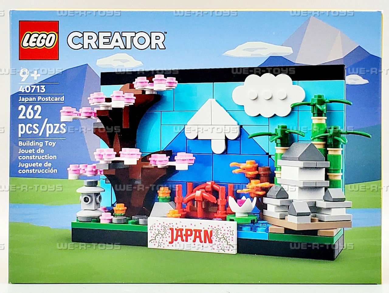LEGO Creator Japan Postcard 262 Piece Building Set 40713 - We-R-Toys