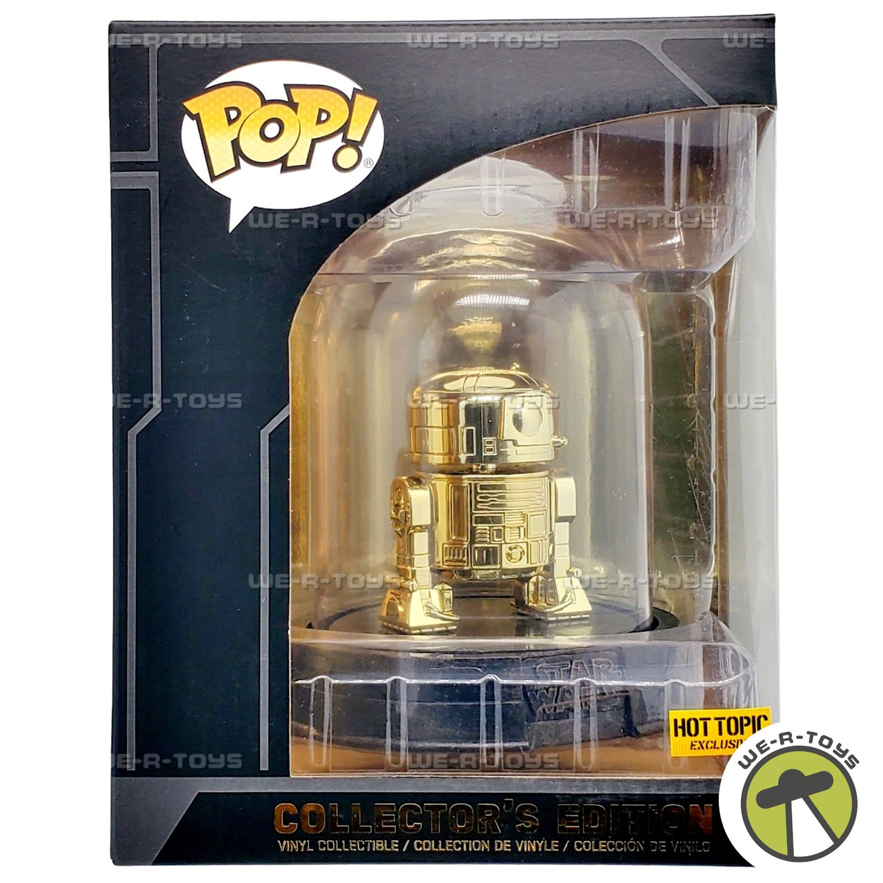 Funko POP Star Wars Gold R2-D2 Collector's Edition Vinyl Figure