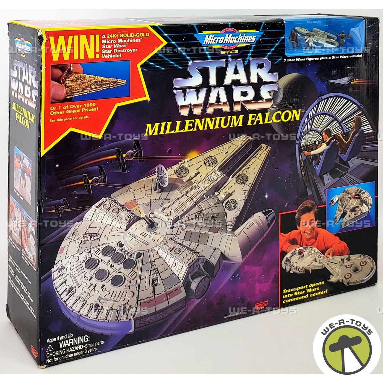 Star Wars Micro Machines Millennium Falcon Figure Toy Set Galoob