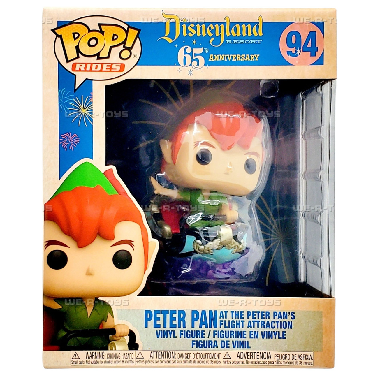 Funko POP Rides Disney 65th Peter Pan at Peter Pan's Flight