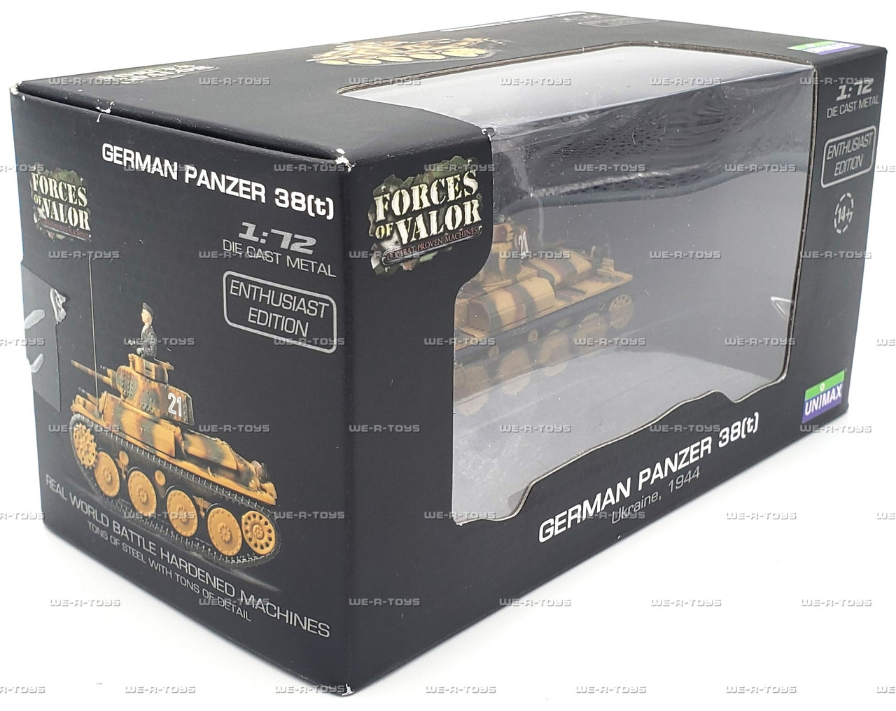 Forces of Valor German Panzer 38t Ukraine 1944 1:72 Vehicle 2013
