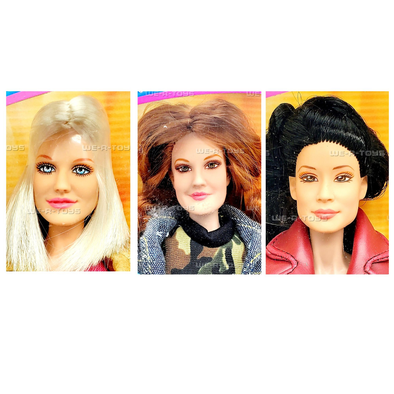 Charlie's Angels Alex Natalie Dylan Doll Set of 3 Dolls 2000 Jakks