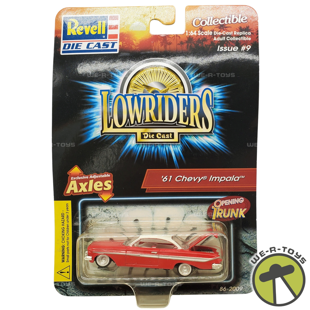 Revell Lowriders Issue 9 Red '61 Chevy Impala Die-Cast Car NEW