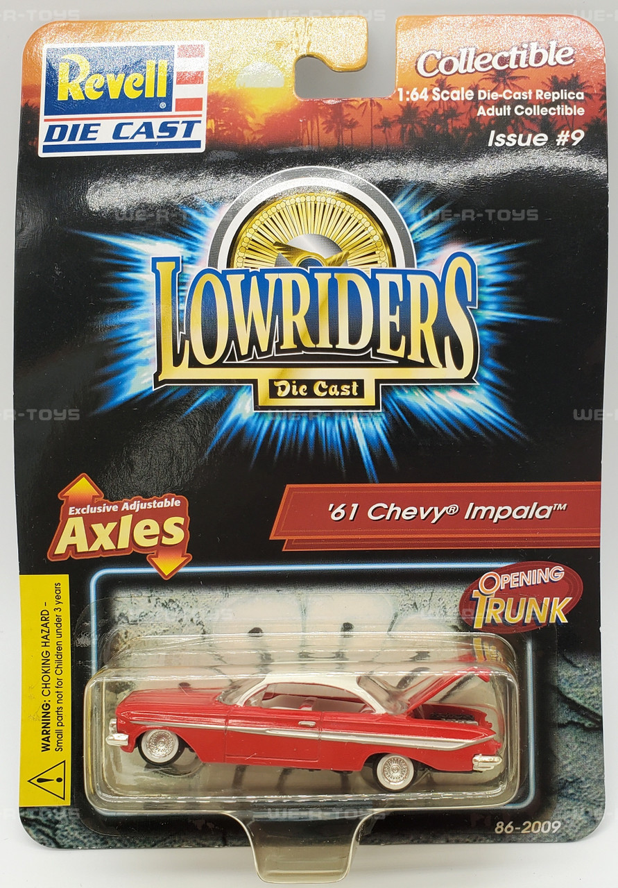 Revell Lowriders Issue 9 Red '61 Chevy Impala Die-Cast Car NEW