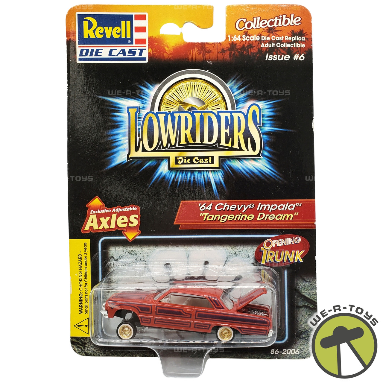 Revell Lowriders Issue 6 Tangerine Dream '64 Chevy Impala Die-Cast