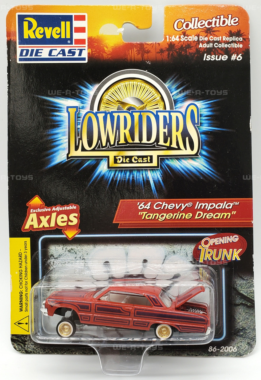 Revell Lowriders Issue 6 Tangerine Dream '64 Chevy Impala Die-Cast
