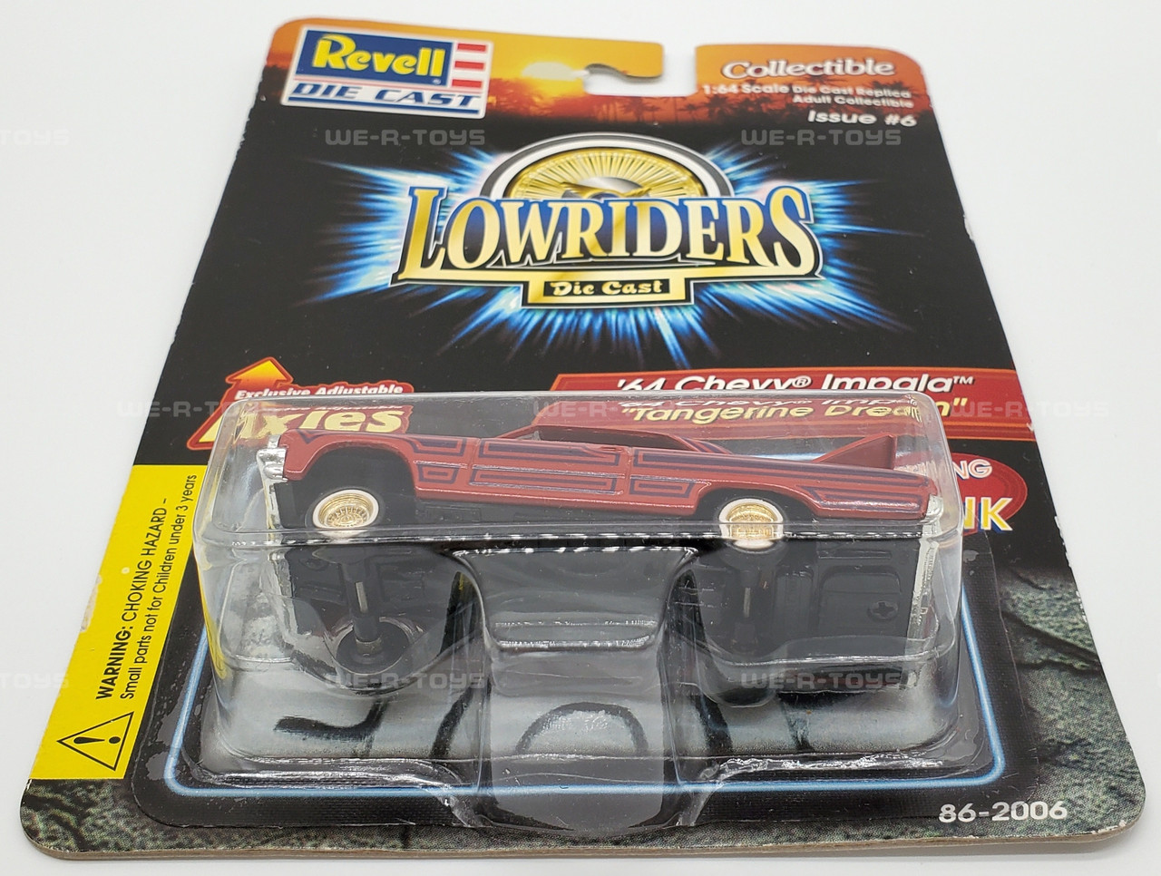 Revell Lowriders Issue 6 Tangerine Dream '64 Chevy Impala Die-Cast