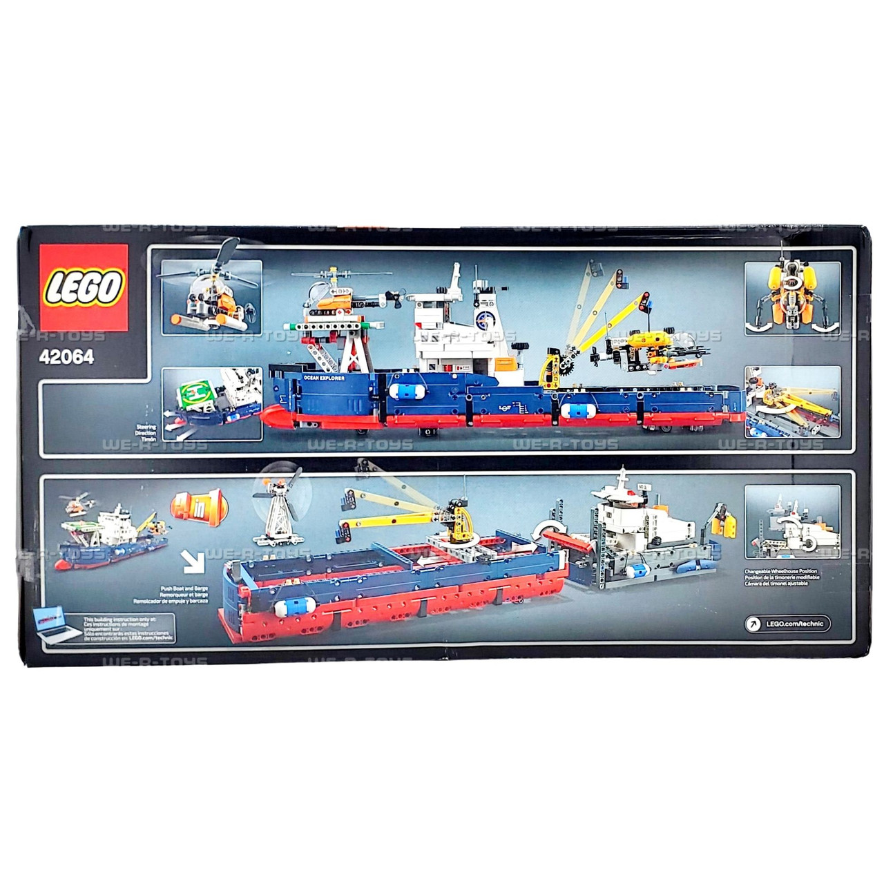 LEGO Technic Ocean Explorer 1327 Piece Building Set 42064 - We-R-Toys