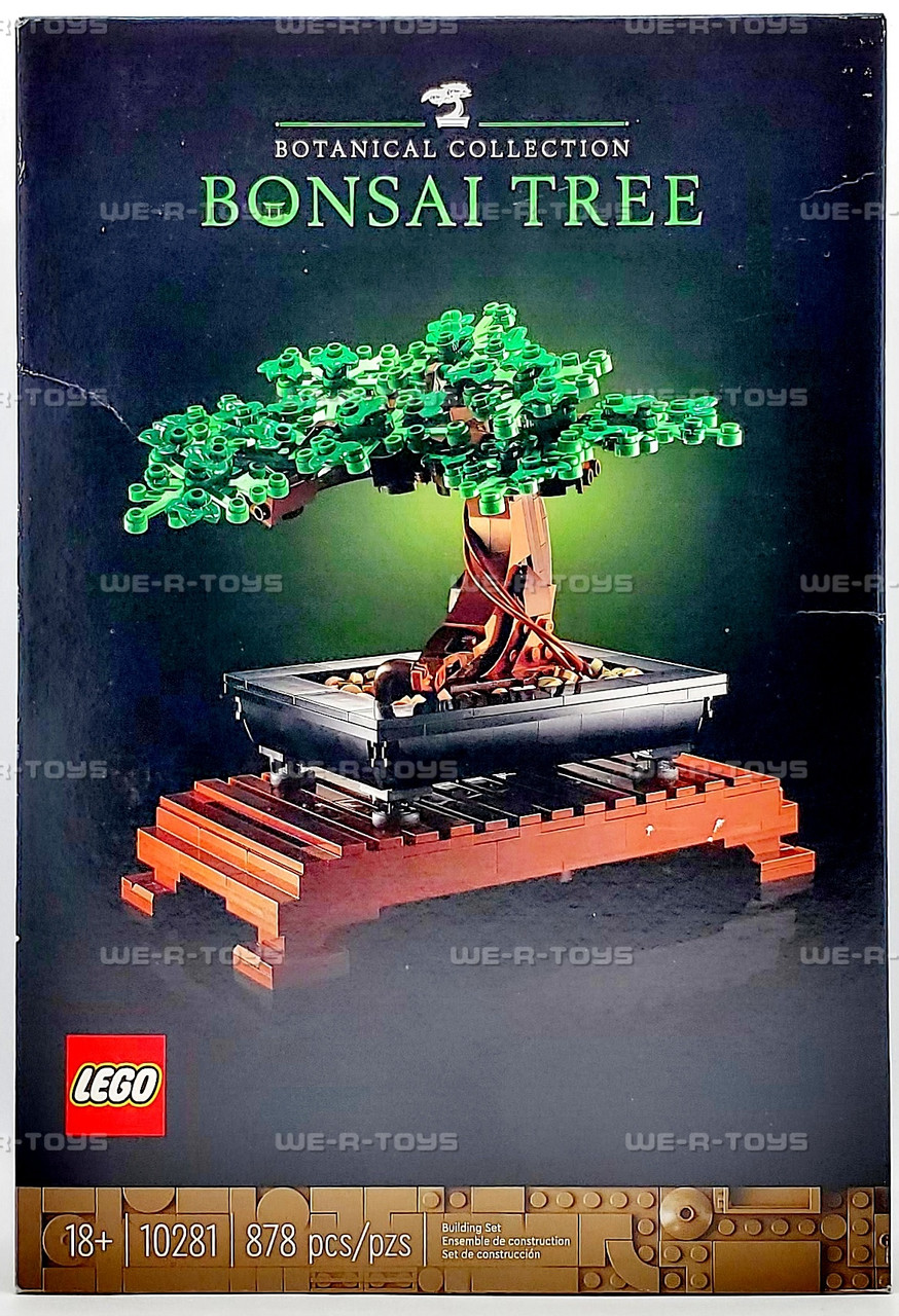 LEGO Botanical Collection Bonsai Tree 878 Piece Building Set 10281