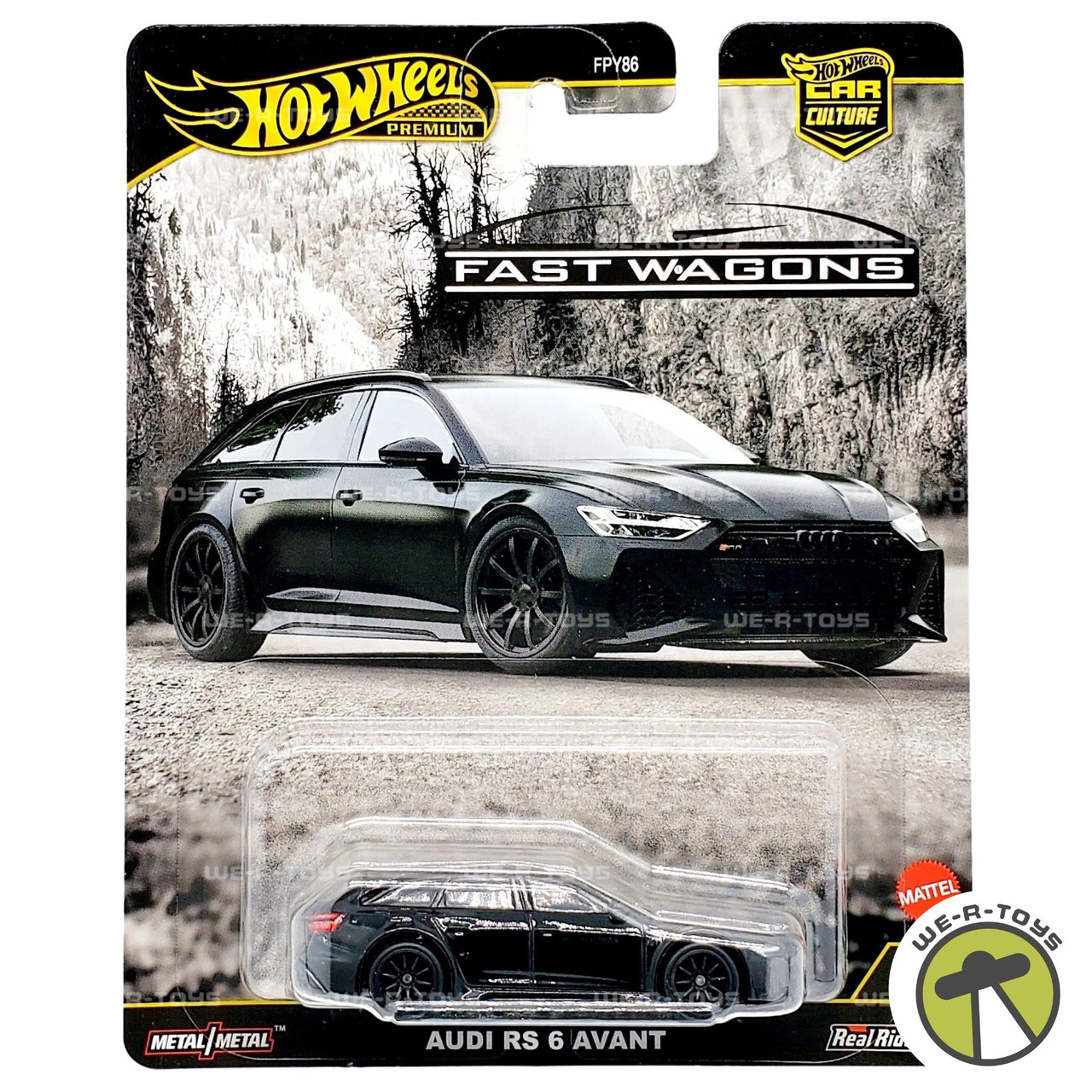 Hot Wheels Car Culture Fast Wagons Audi RS 6 Avant Chase Vehicle