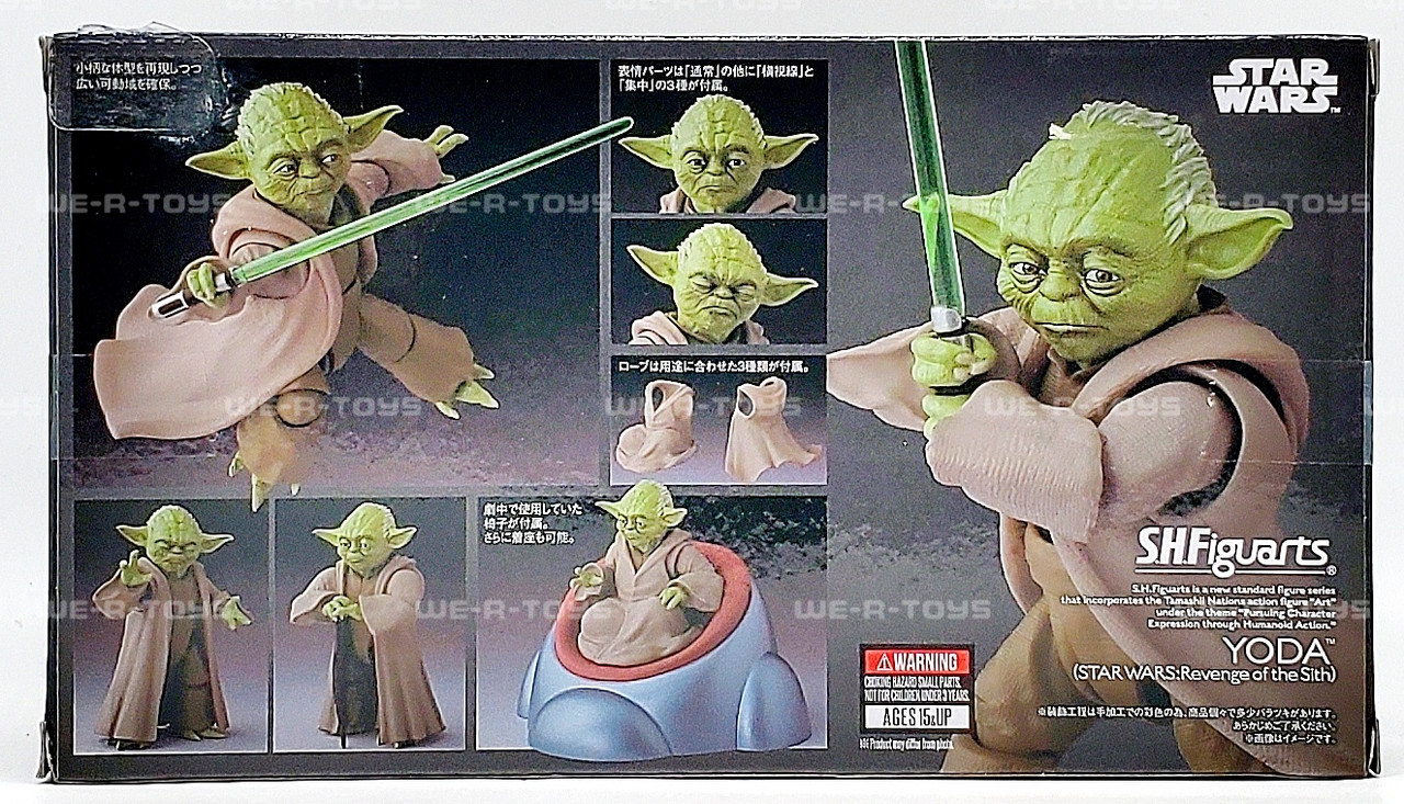 S.H.Figuarts Star Wars Yoda Action Figure Model Kit Bandai 56792