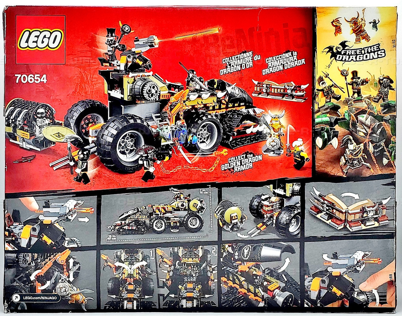 Lego Ninjago Dieselnaut Set Dieselnaut 70654 NINJAGO® Buy Online