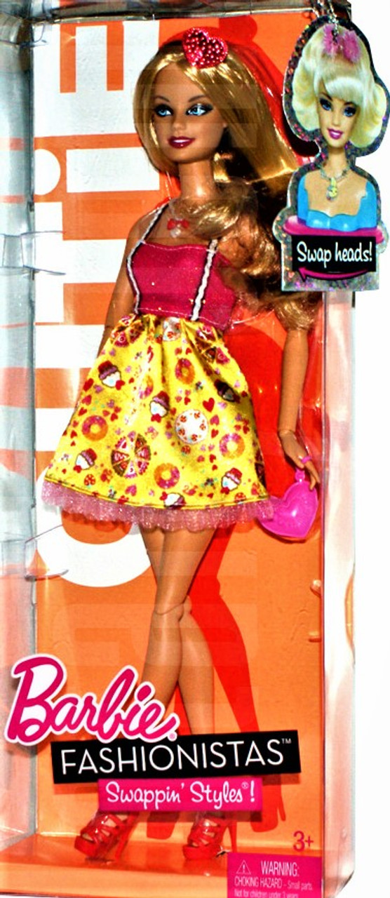 Barbie Fashionistas Cutie Fashion Pack 2010 3 Outfits