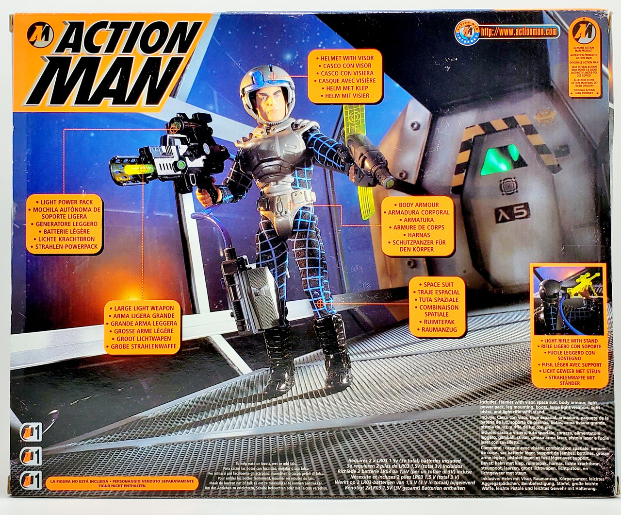 Action Man Space 2020 Accessory Set 1997 Mattel 10239 - We-R-Toys