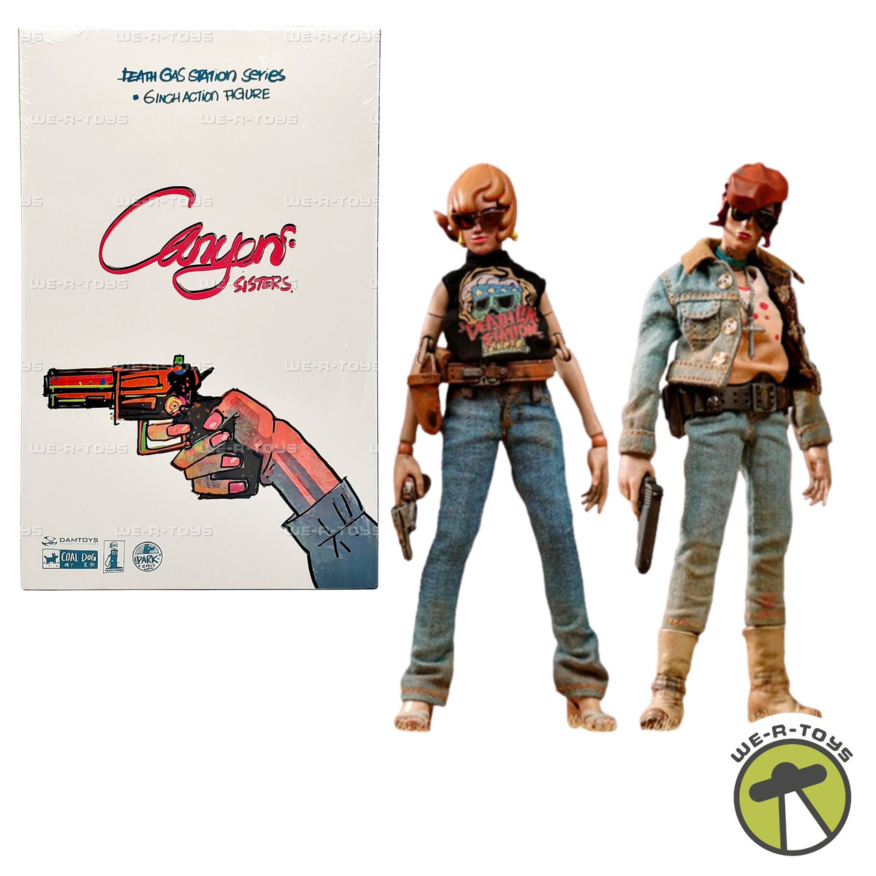 Canyon Sisters Death Gas Station Series Action Figure Damtoys