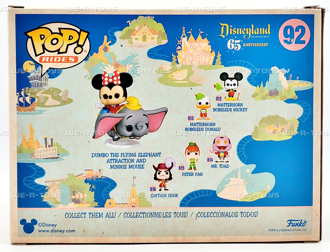 Funko POP Ride Disney 65th Flying Dumbo Ride with Minnie 92