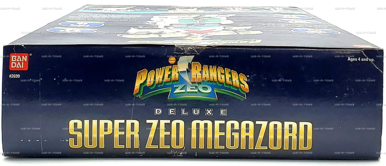 Saban's Power Rangers Zeo Deluxe Super Zeo Megazord Figure 1995