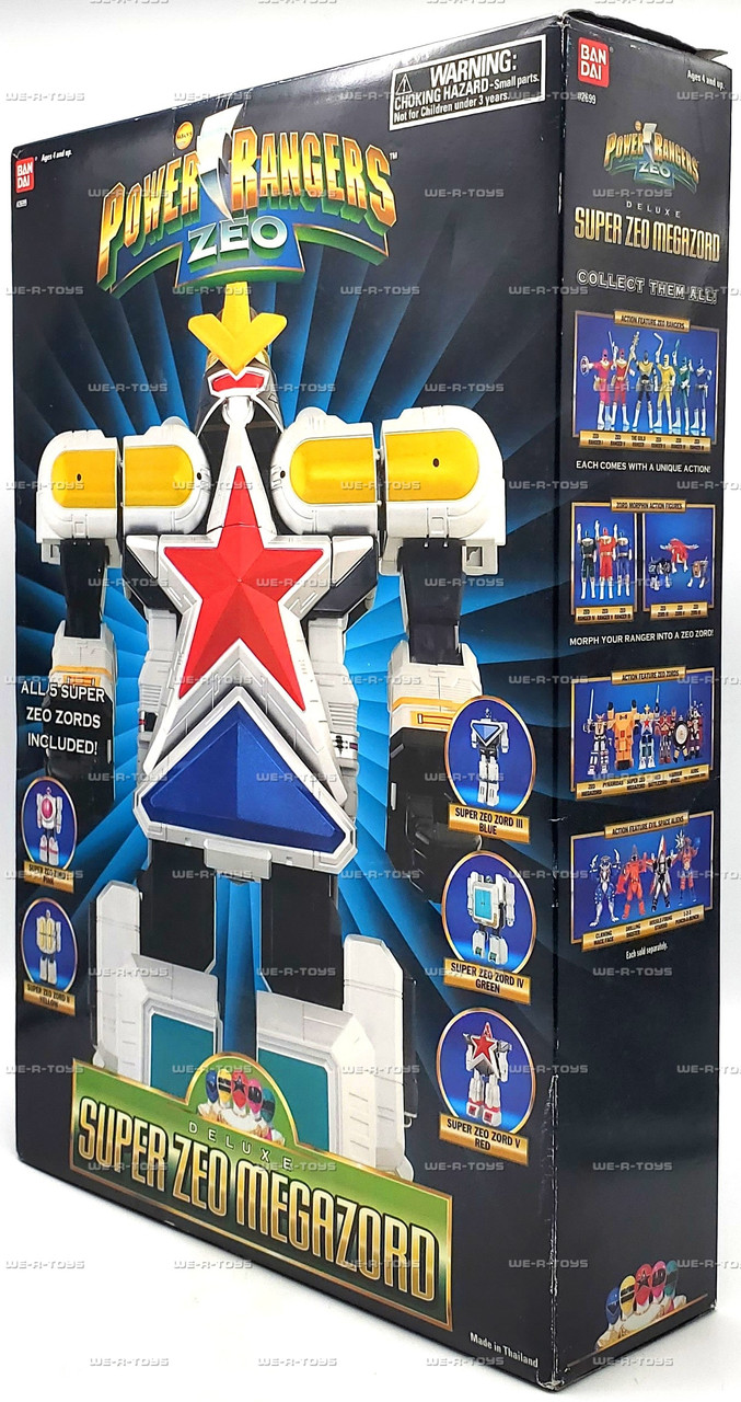 Saban's Power Rangers Zeo Deluxe Super Zeo Megazord Figure 1995