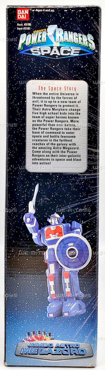 Power Rangers in Space Jumbo Astro Mega Zord Action Figure 1997