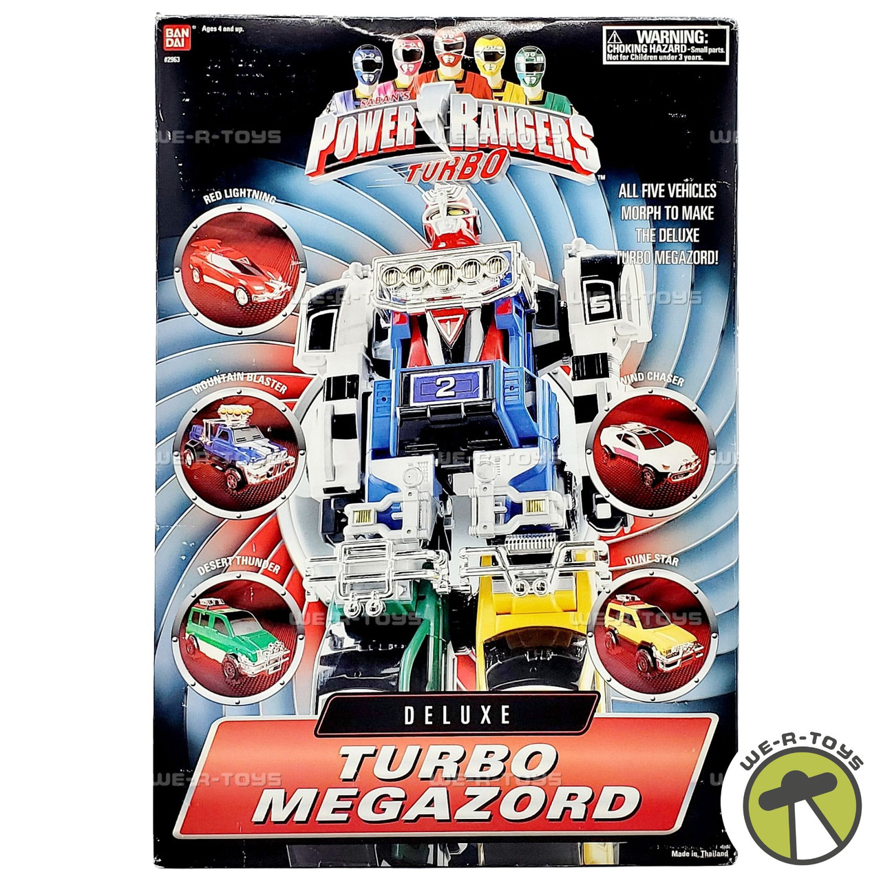 Power Rangers Turbo Deluxe Turbo Megazord Action Figure 1996