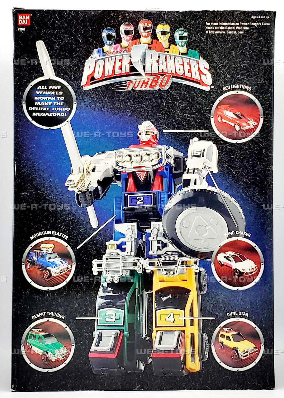 Power Rangers Turbo Deluxe Turbo Megazord Action Figure 1996