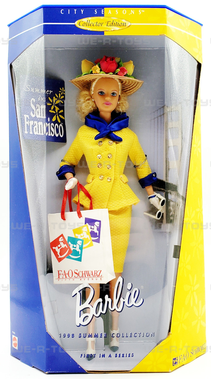 Summer in San Francisco Barbie Doll City Seasons Collection 1998 Mattel  19363