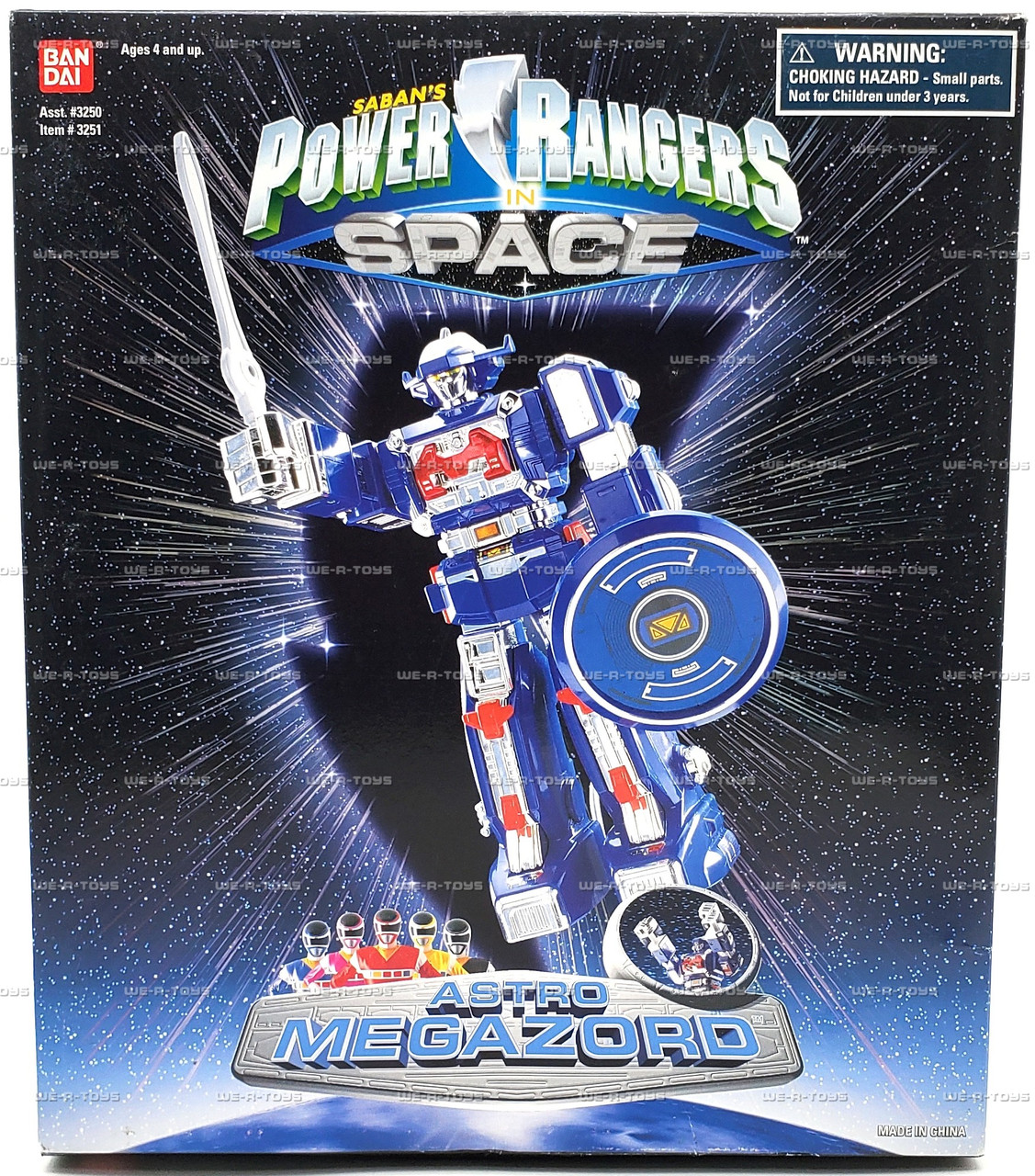 Saban's Power Rangers in Space Astro Megazord Action Figure 1997