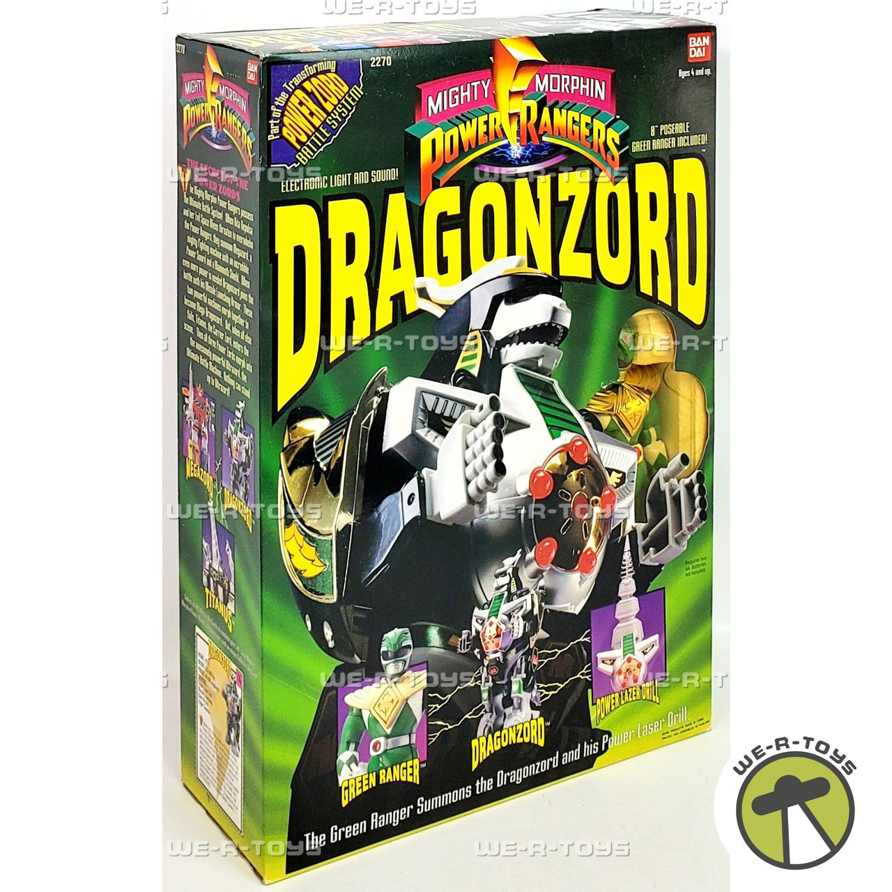 Mighty Morphin Power Rangers Dragonzord Action Figure 1993 Bandai