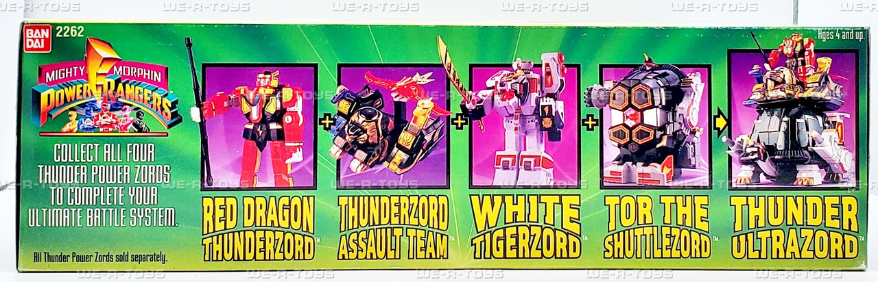 Mighty Morphin Power Rangers Thunderzord Assualt System Playset
