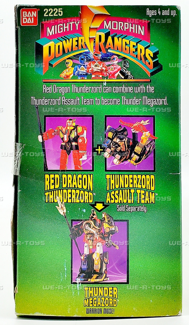 Mighty Morphin Power Rangers Red Dragon Thunderzord Action Figure
