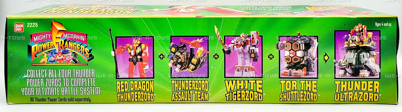 Mighty Morphin Power Rangers Red Dragon Thunderzord Action Figure