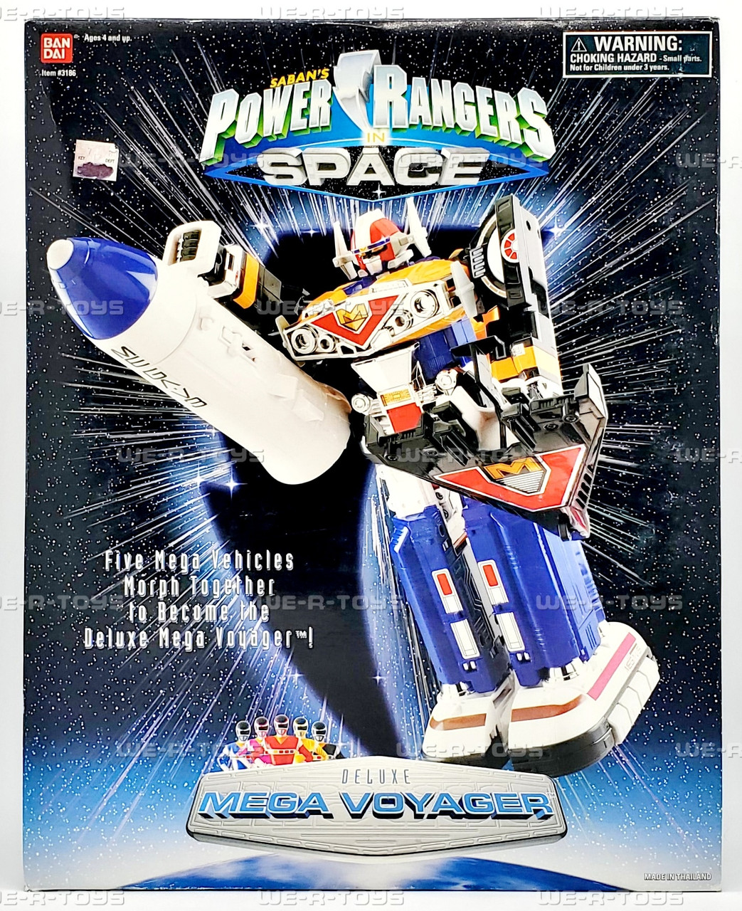 Power Rangers in Space Deluxe Mega Voyager Action Figure 1997