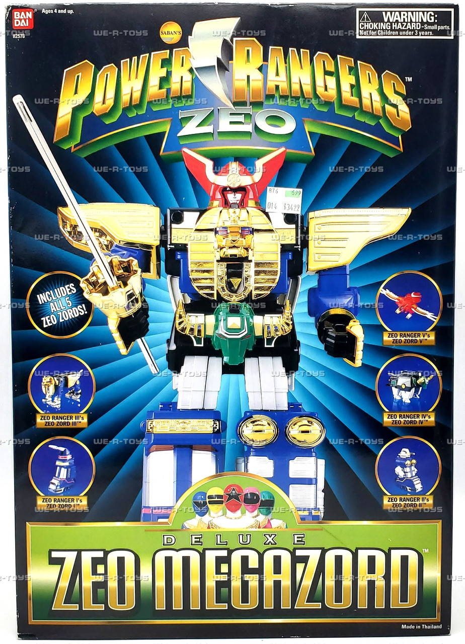 Saban's Power Rangers Zeo Deluxe Zeo Megazord Action Figure 1996