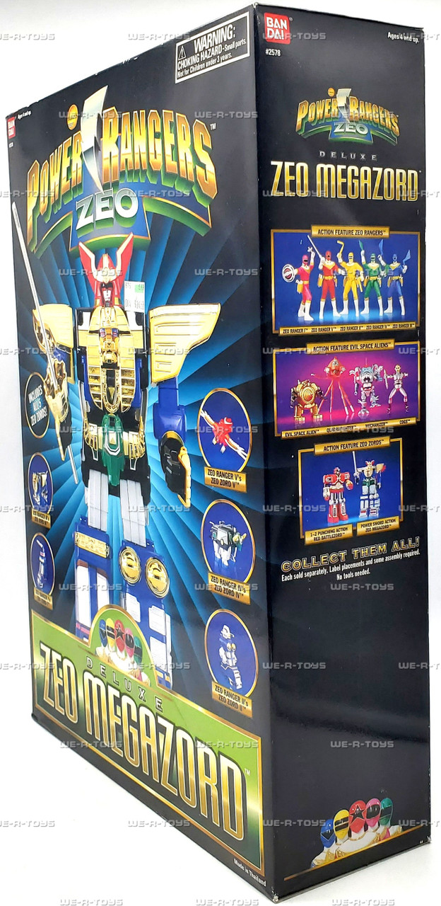 Saban's Power Rangers Zeo Deluxe Zeo Megazord Action Figure 1996