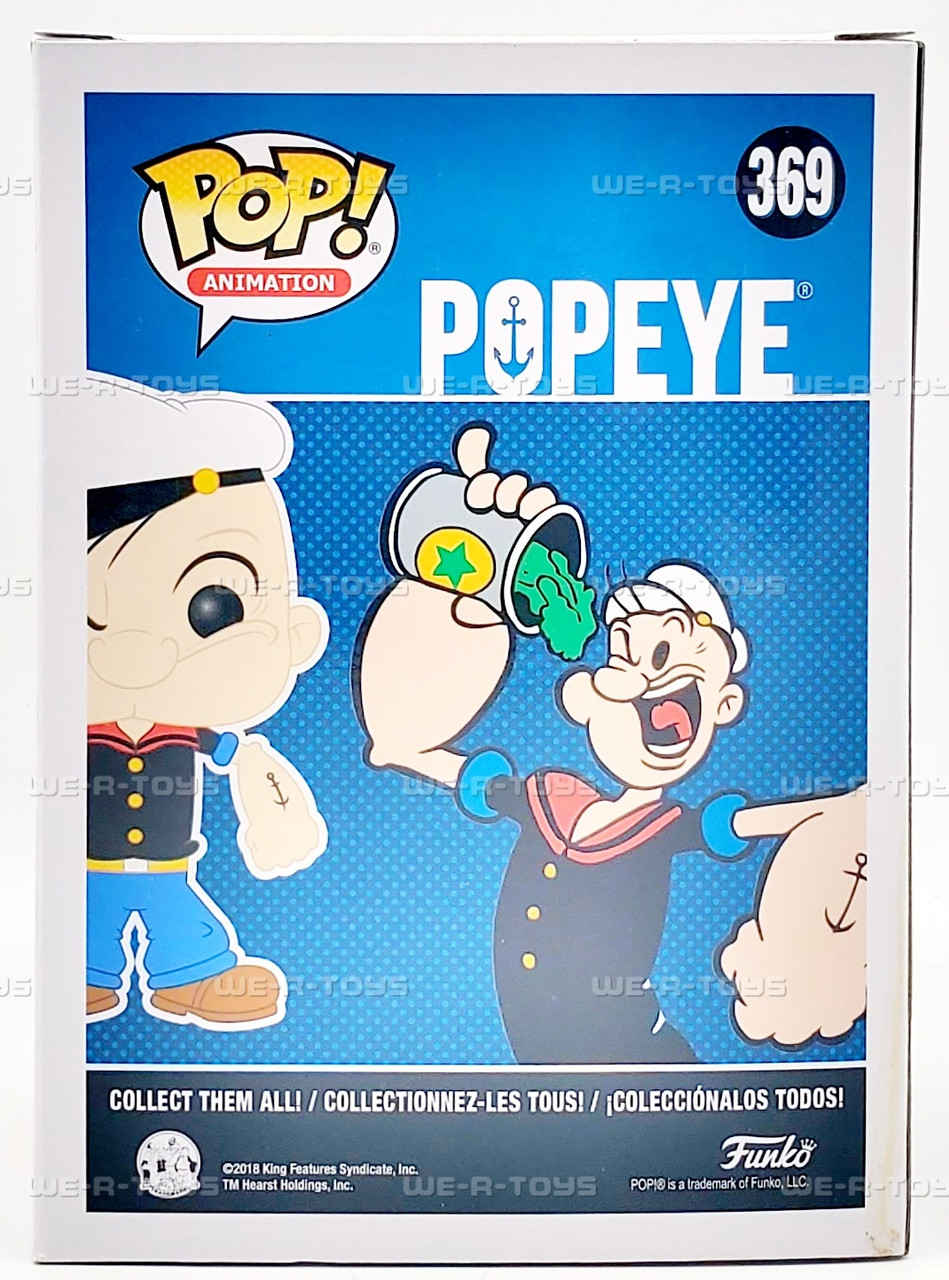 Funko POP Animation Popeye 369 Popeye Vinyl Figure - We-R-Toys