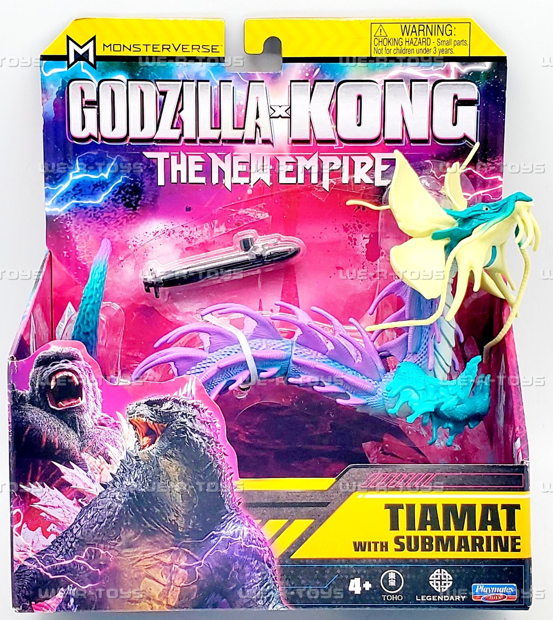 Godzilla X Kong Monsterverse Tiamat with Submarine Action Figure