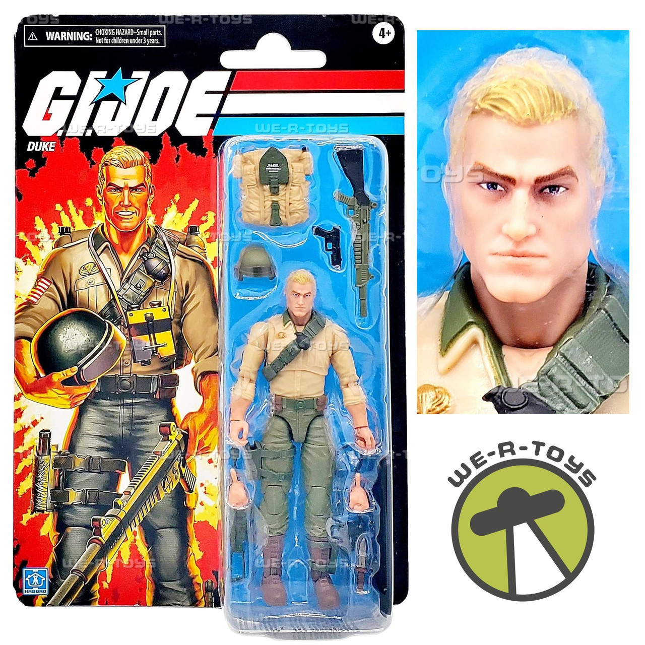 G.I. Joe Classified Series Retro Cardback Duke Action Figure 2024
