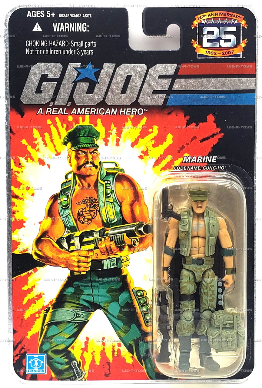 GI Joe Marine Code Name Gung-Ho 25th Anniversary Action Figure